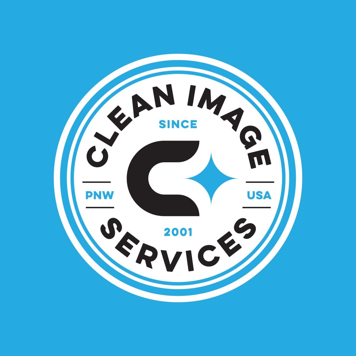 Clean Image Services Logo Redesign